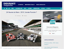 Tablet Screenshot of endurance-magazine.fr